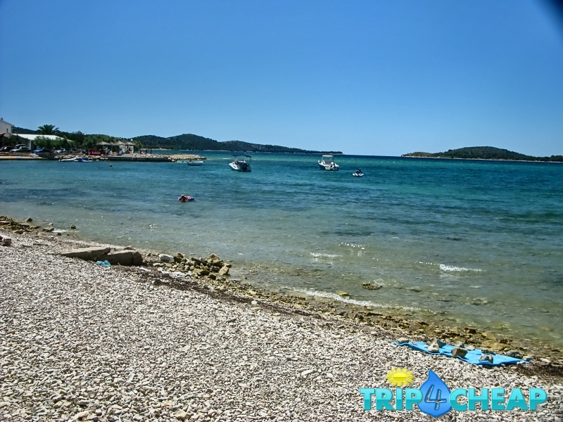 Plaża w Żaboric-Chorwacja