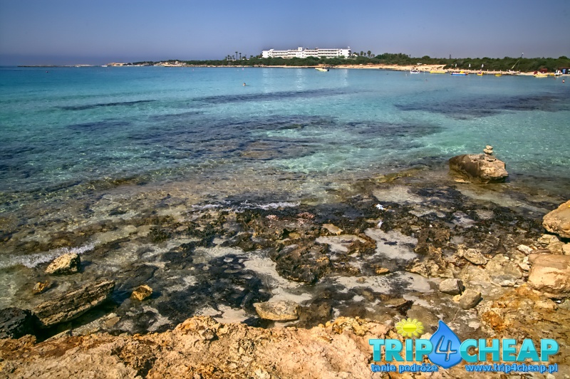 Golden Beach na Cyprze-Ayia Napa