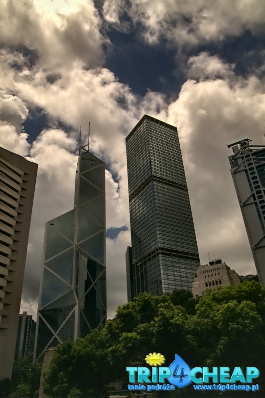 Budynki w Hong Kong