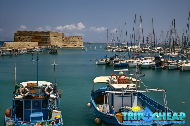 Port w Heraklionie-Kreta