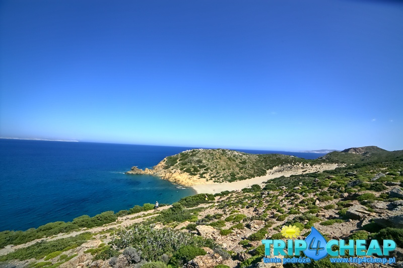 Widok na plaże Vai-Kreta