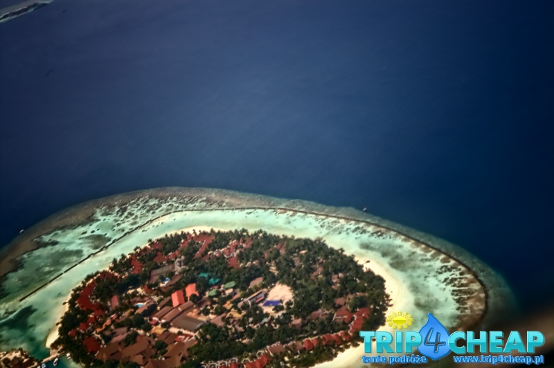 Jedna z wysp na Malediwach