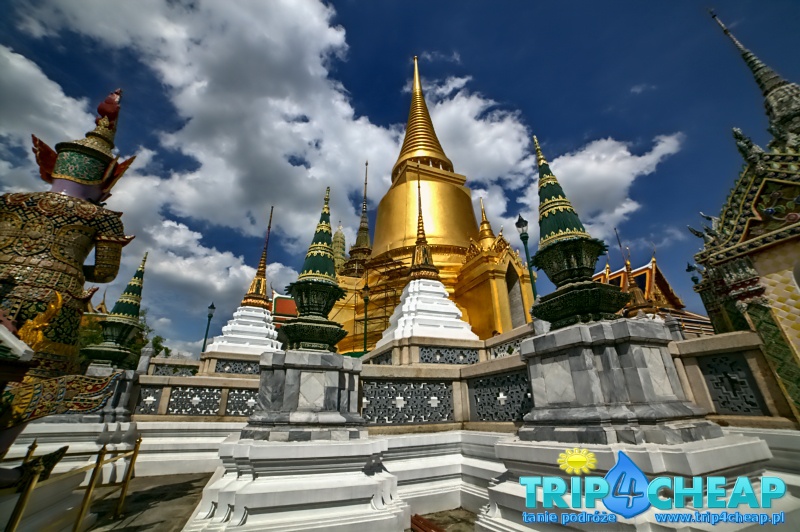 Grand Palace w Bangkoku-Tajlandia