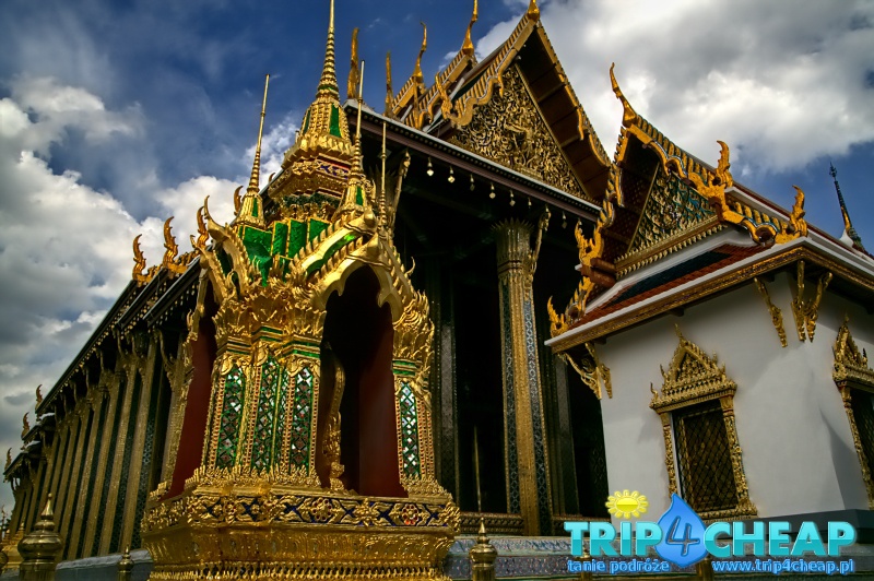 Kompleks świątyń Grand Palace w Bangkoku-Tajlandia