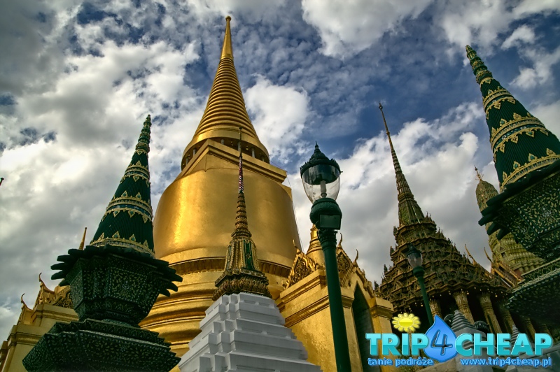 Kompleks świątyń Grand Palace-Bangkok w Tajlandii