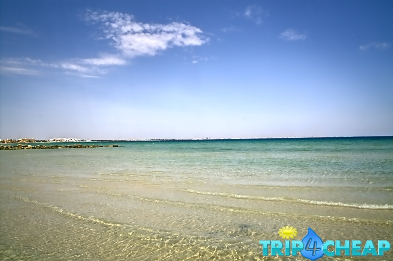 Plaża w Monastyr-Tunezja
