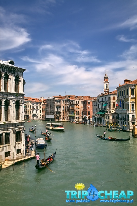 Włochy, Wenecja-kanał Grande